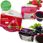 綠邦Barkers 3種風味健康吸凍24入(黑醋栗8;馥莓8;蔓越莓8)