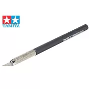 日本田宮TAMIYA模型刻線筆刀切割刀74040等距刻線刀(握把處有菱格刻紋不滑手;附刀片盒和刀片25片)