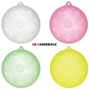 【LE CASSEROLE】環保白金矽膠保鮮膜25cm 1入 粉紅