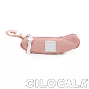 【CILOCALA】亮彩尼龍防潑水 BANANA筆袋 粉色