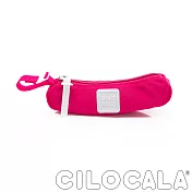 【CILOCALA】亮彩尼龍防潑水 BANANA筆袋 亮粉色