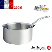 法國【de Buyer】畢耶鍋具『Affinity系列』不鏽鋼調理鍋20cm(不含鍋蓋)