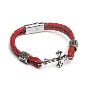 ZENGER 經典時尚皮繩系列-天使-紅M紅