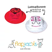 加拿大 flapjacks 兒童翻轉防曬帽-小瓢蟲&花蝴蝶 2-4Y 小瓢蟲&花蝴蝶