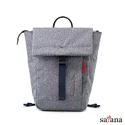 satana - Fresh 輕職人俐落率性後背包 -麻花灰