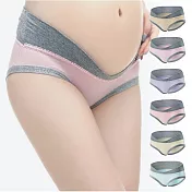 低腰孕婦內褲 純棉低腰無痕孕婦內褲 三角褲 低腰 產前 產後2XL粉色