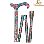 【英國Classic Canes】摺疊收納.調整高低手杖- 5003D