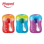 【法國Maped】雙孔彩色鉛筆專用筆削(顏色隨機出貨)
