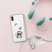 INJOYmall for iPhone X ROCK毛孩透明防摔手機殼 保護殼