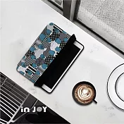 INJOYmall for iPad mini123 系列 Smart cover皮革平板保護套 城市微笑款