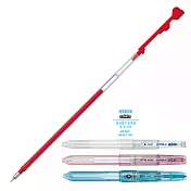 百樂 超細變芯筆芯0.3紅紅