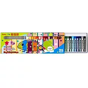 飛龍PHN9-25粉蠟筆25色