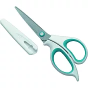 PLUS SC-165AF附收納蓋不沾膠剪刀 藍