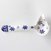 波蘭陶 雪白冰花系列 尖嘴醬汁湯勺 17cm 波蘭手工製