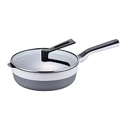 [Remy pan plus] 多功能萬用不沾鍋24cm(附蓋)-白