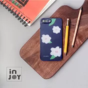 INJOYmall for iPhone 7 / 8 青春洋溢花朵 耐撞擊邊框手機殼 保護殼