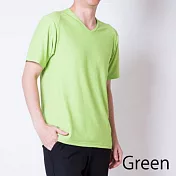 VENEX FREE FEEL COOL 紳士型 短袖T恤M綠色