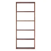 [MUJI無印良品]自由組合層架/胡桃木/5層/寬版基本組.7S