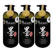 AiLeiYi洋甘菊潤膚沐浴精-墨/佛手柑鼠尾草1000ml(3瓶/組)