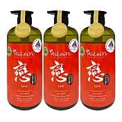 AiLeiYi洋甘菊修護洗髮精-戀/黑醋栗莓果1000ml(3瓶/組)