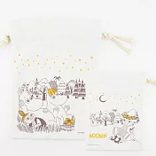 【Moomin】01仲夏之夜-束口袋(小)