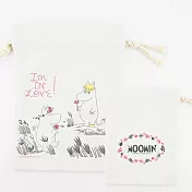 【Moomin】02獻上我的愛-束口袋(小)