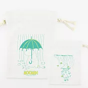 【Moomin】09雨中散步-束口袋(中)