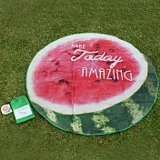 【DESTINO STYLE】日本仿真水果野餐墊 海灘墊 公司貨 防水-西瓜