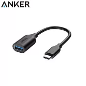美國Anker手機轉接頭即USB-C轉USB3.1轉接線轉接器A8165011適蘋果Macbook PRO和具OTG功能的智慧型裝置