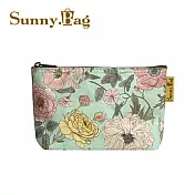 Sunny Bag 多功能棉布文具袋/化妝包 -花與鳥