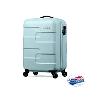 AT美國旅行者 21吋Puzzle Cube炫彩立體拼圖硬殼四輪行李箱(三色)粉綠