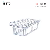 【日本ISETO】日製懸掛式冰箱抽屜儲物盒- 窄版