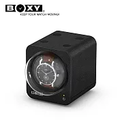 【BOXY自動錶上鍊盒】Fancy Brick系列皮革款-不含變壓器 自由堆疊 動力儲存盒 機械錶專用 WATCH WINDER黑色