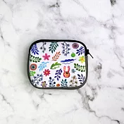 剪刀兔本鋪 – 潛水布零錢包 –香草花園