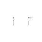 Snatch 迷你微光燈管手作耳夾 - 純白微光 / Snatch Mini Light Handmade Ear Clips - Withe