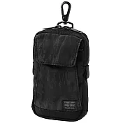 【U】KURA CHIKA - PORTER DARK FOREST 收納掛包(二色可選) - 黑色