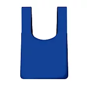 【Candies】雙把手矽膠購物包(藍)