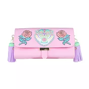 【Candies】ENFILL虎頭流蘇手提包(淡紅)