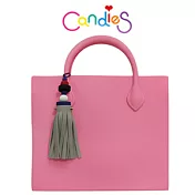 【Candies】托特流蘇購物包(粉紅)
