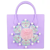 【Candies】ENFILL虎頭托特購物包(紫色環繞款)