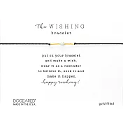 Dogeared Wishing 閃亮星辰豆豆手鍊 幸運珍珠手鍊 金色X黑色 附原廠盒