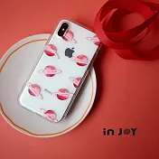 INJOYmall for iPhone 6+ 粉樂星球 防摔耐震 亮面手機殼 保護殼 紅色款