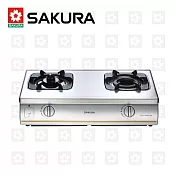 【櫻花牌】內燄防乾燒安全臺爐 g-5703 (天然瓦斯)限北北基桃中高配送