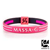 MASSA-G Energy Plus雙面鍺鈦能量手環-桃 內圍20cm