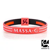 MASSA-G Energy Plus雙面鍺鈦能量手環-橘內圍20cm