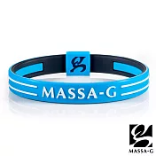 MASSA-G Energy Plus雙面鍺鈦能量手環-內圍18cm 藍