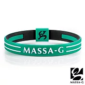 MASSA-G Energy Plus雙面鍺鈦能量手環-綠 內圍20cm