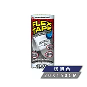 FLEX TAPE 飛速強固修補膠帶 透明（防水膠布／8吋寬）