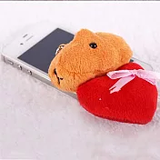 Kapibarasan 水豚君愛心系列擦屏吊飾(二款)