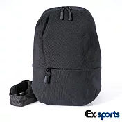 Ex-Sports亞克仕 單肩包牛津布-三角舟黑色